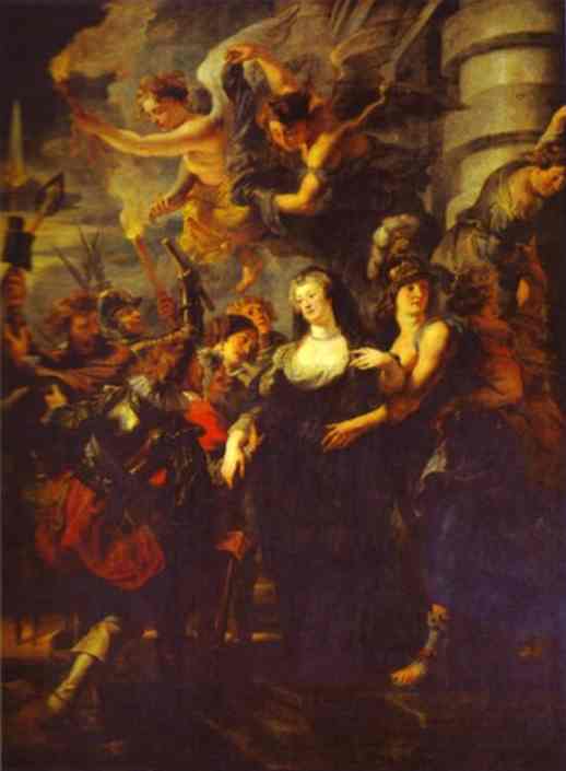 The Flight from Blois. 1621-1625.   . .   